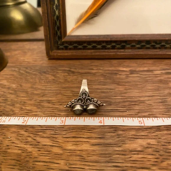 925 Labradorite Ring from Rajasthan - Picture 10 of 12